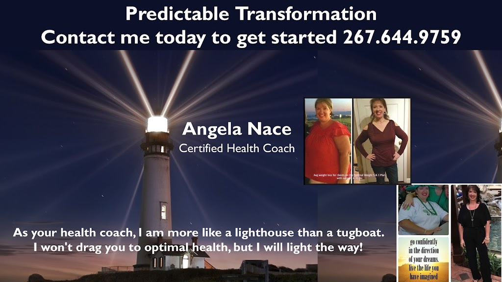 Angela Nace, Certified Health Coach | 320 N 5th St, Perkasie, PA 18944 | Phone: (267) 644-9759