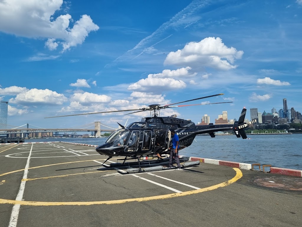 HeliNY - Downtown Manhattan Heliport | 6 East River Piers, New York, NY 10004 | Phone: (212) 355-0801