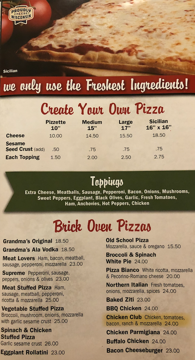 The Pizza Shoppe | 678 S Country Rd, East Patchogue, NY 11772 | Phone: (631) 758-1711