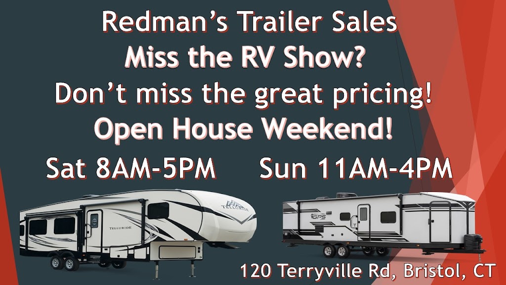 Redmans Trailer Sales | 120 Terryville Rd, Bristol, CT 06010 | Phone: (860) 584-9760