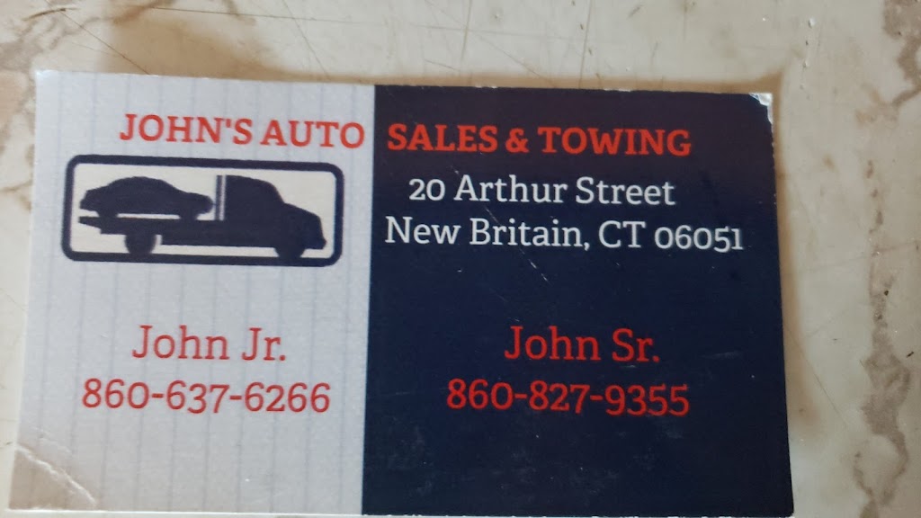 Johns Auto LLC. | 20 Arthur St, New Britain, CT 06053 | Phone: (860) 827-9355