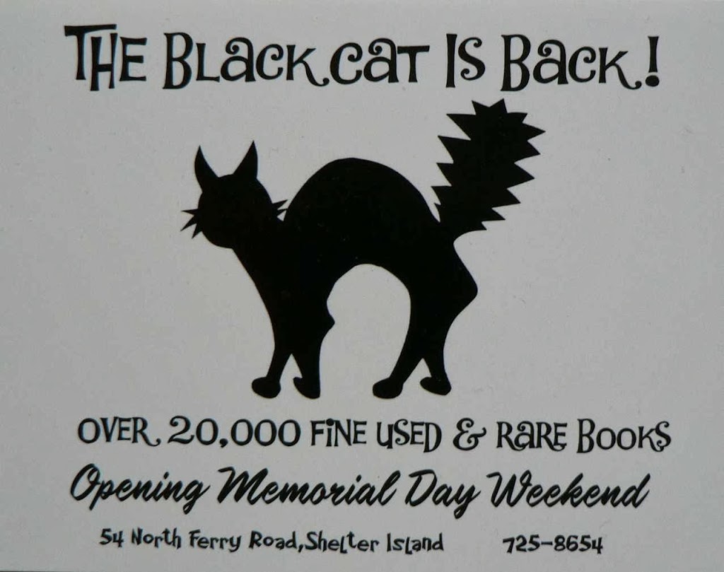 Black Cat Books | 54 N Ferry Rd, Shelter Island, NY 11964 | Phone: (631) 725-8654