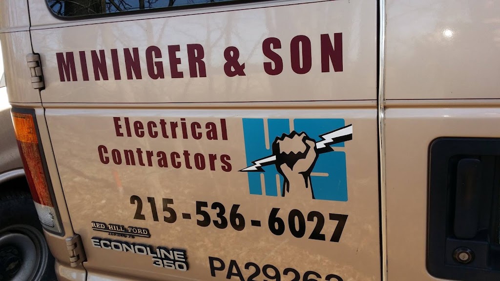 Mininger & Son Electrical Contractors | 81 Rocky Ridge Rd, Quakertown, PA 18951 | Phone: (215) 536-6027
