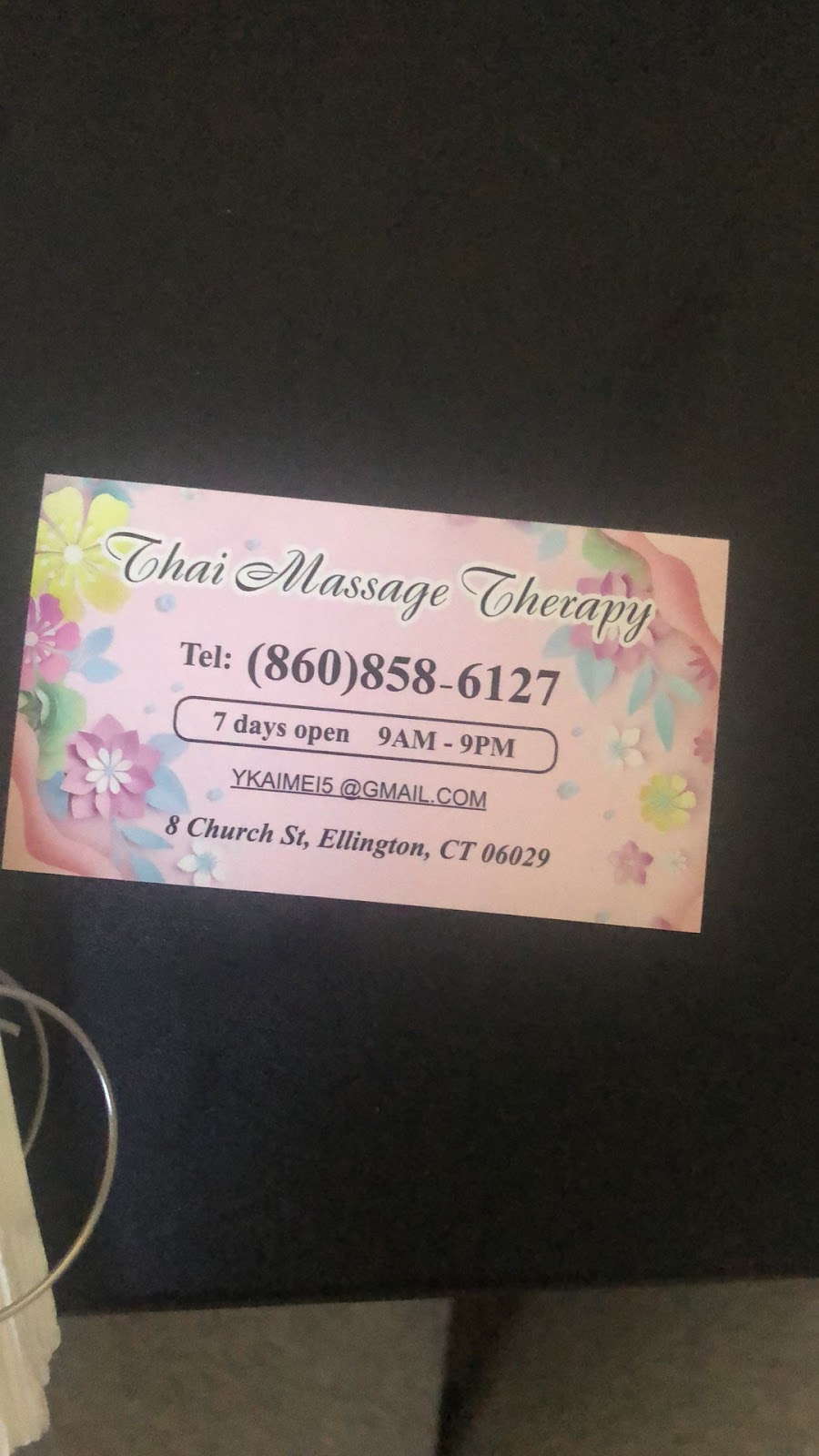 Thai Massage Therapy | 8 Church St, Ellington, CT 06029 | Phone: (860) 858-6127