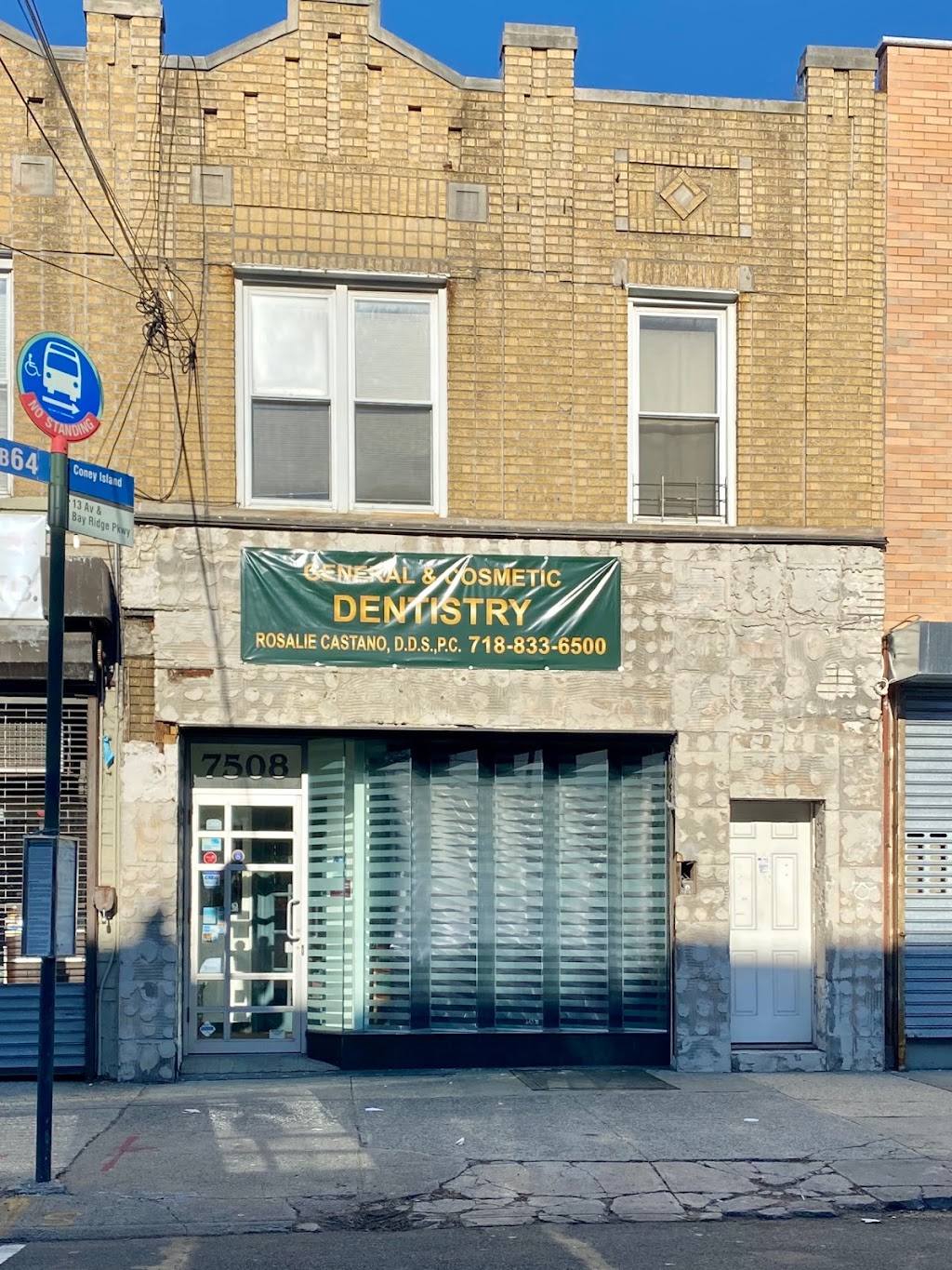 Castano Rosalie DDS | 7508 13th Ave, Brooklyn, NY 11228 | Phone: (718) 833-6500