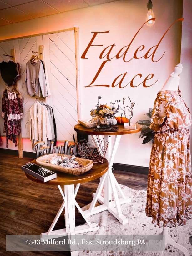 Faded Lace Boutique | 4543 Milford Rd #50, East Stroudsburg, PA 18302 | Phone: (570) 980-2545