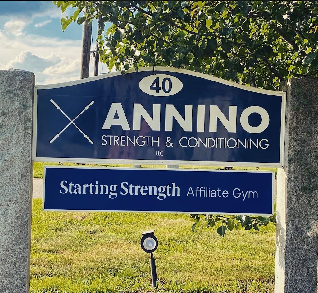 Annino Strength & Conditioning | 40 William F Palmer Rd unit b, Moodus, CT 06469 | Phone: (860) 638-7965