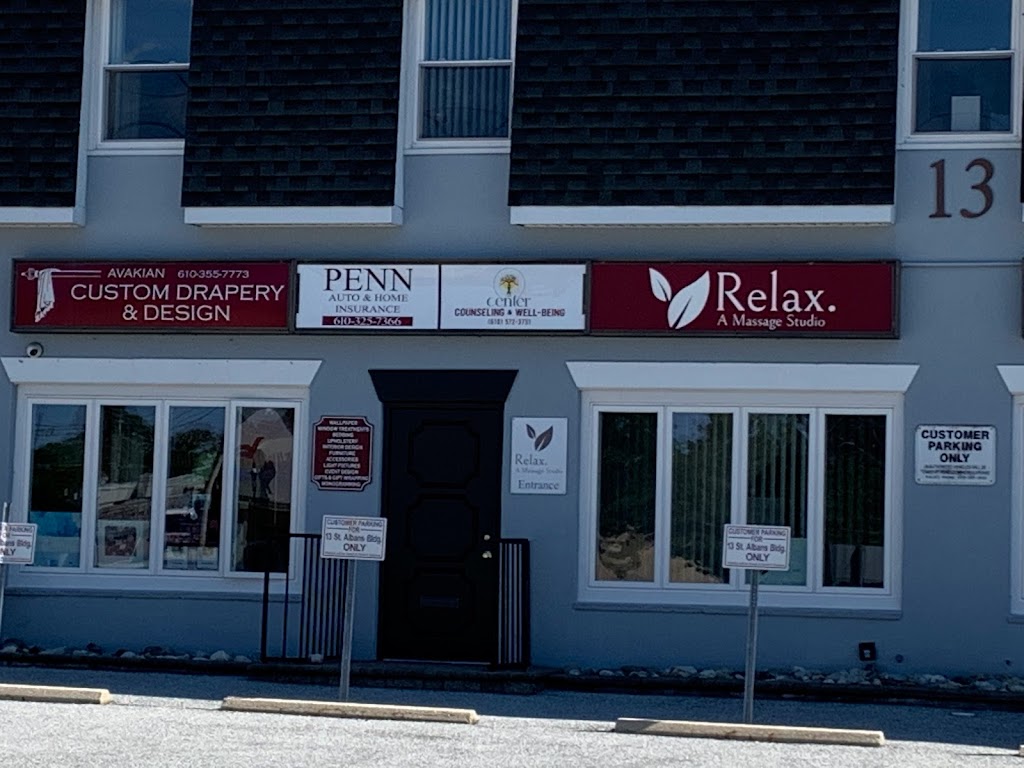 The Center for Counseling and Well-Being | 13 St Albans Cir, Newtown Square, PA 19073 | Phone: (610) 572-3731