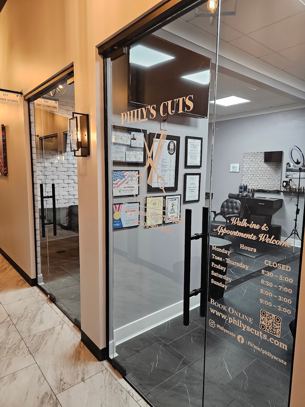 Philys Cuts Barbershop | PhilysCuts inside SoHo Salon Suites Unit 106, Laurel Square Shopping Center, 1930 NJ-88, Brick Township, NJ 08724 | Phone: (732) 477-4664