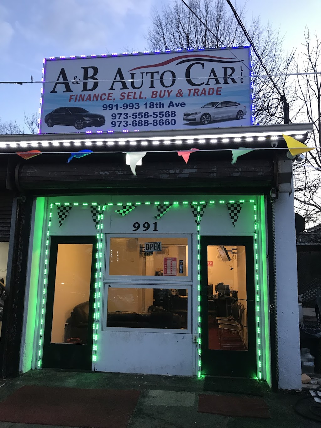 A & B AUTO CARS | 993 18th Ave, Newark, NJ 07106 | Phone: (973) 558-5568