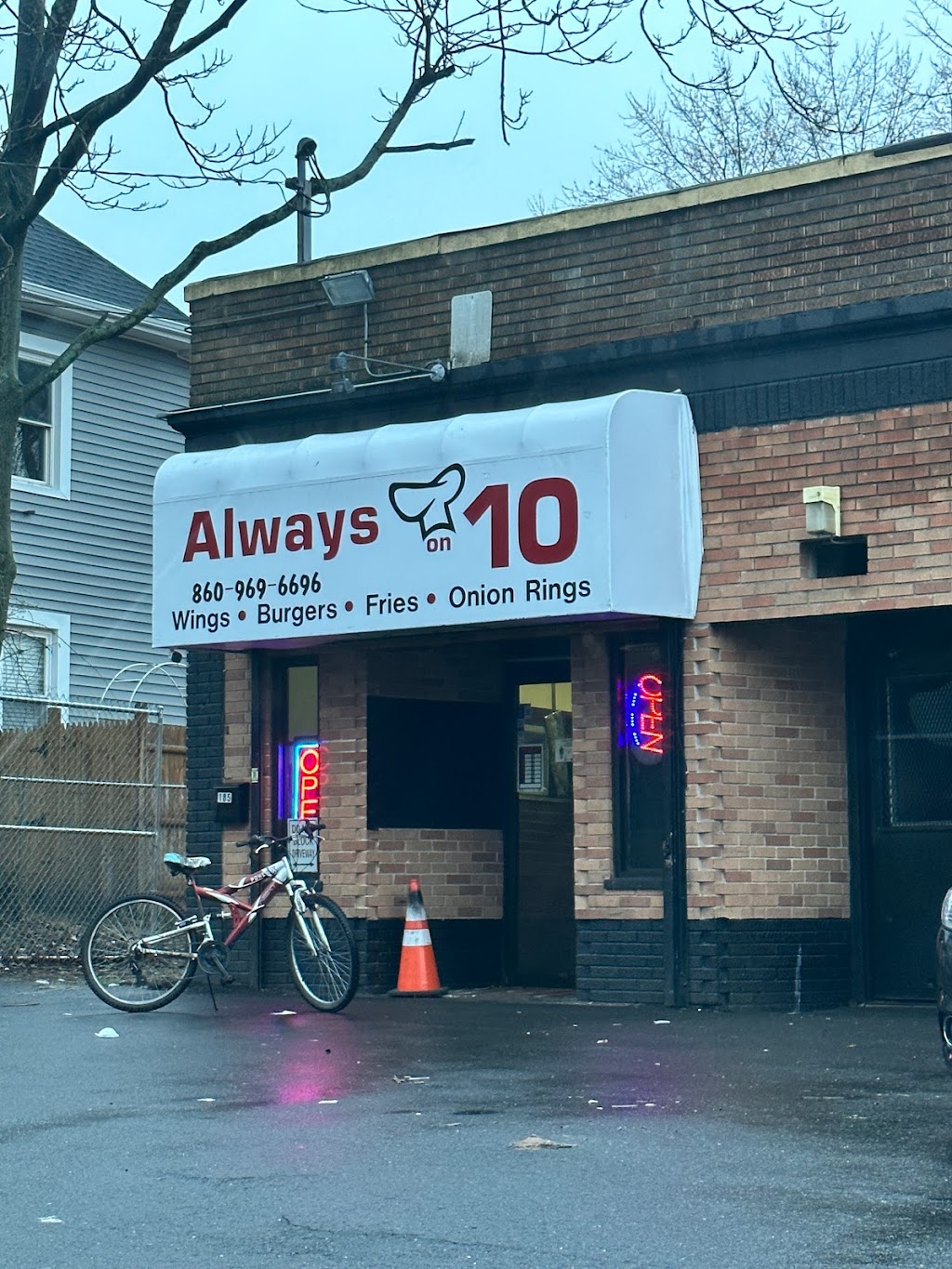 Always On 10, Wings and Things | 185 Westland St, Hartford, CT 06120 | Phone: (860) 969-6696