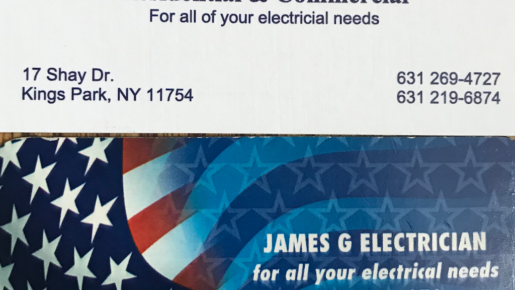 James G Electrician | 17 Shay Dr, Kings Park, NY 11754 | Phone: (631) 219-6874