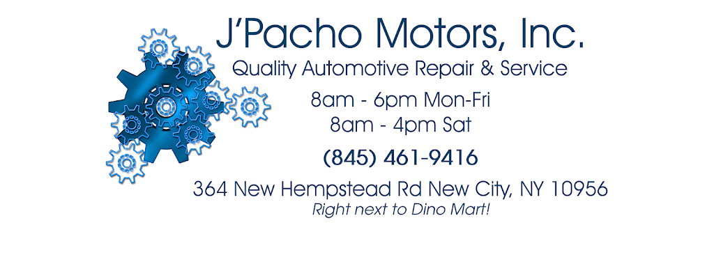 jpacho motors inc | 364 New Hempstead Rd, New City, NY 10956 | Phone: (845) 461-9416