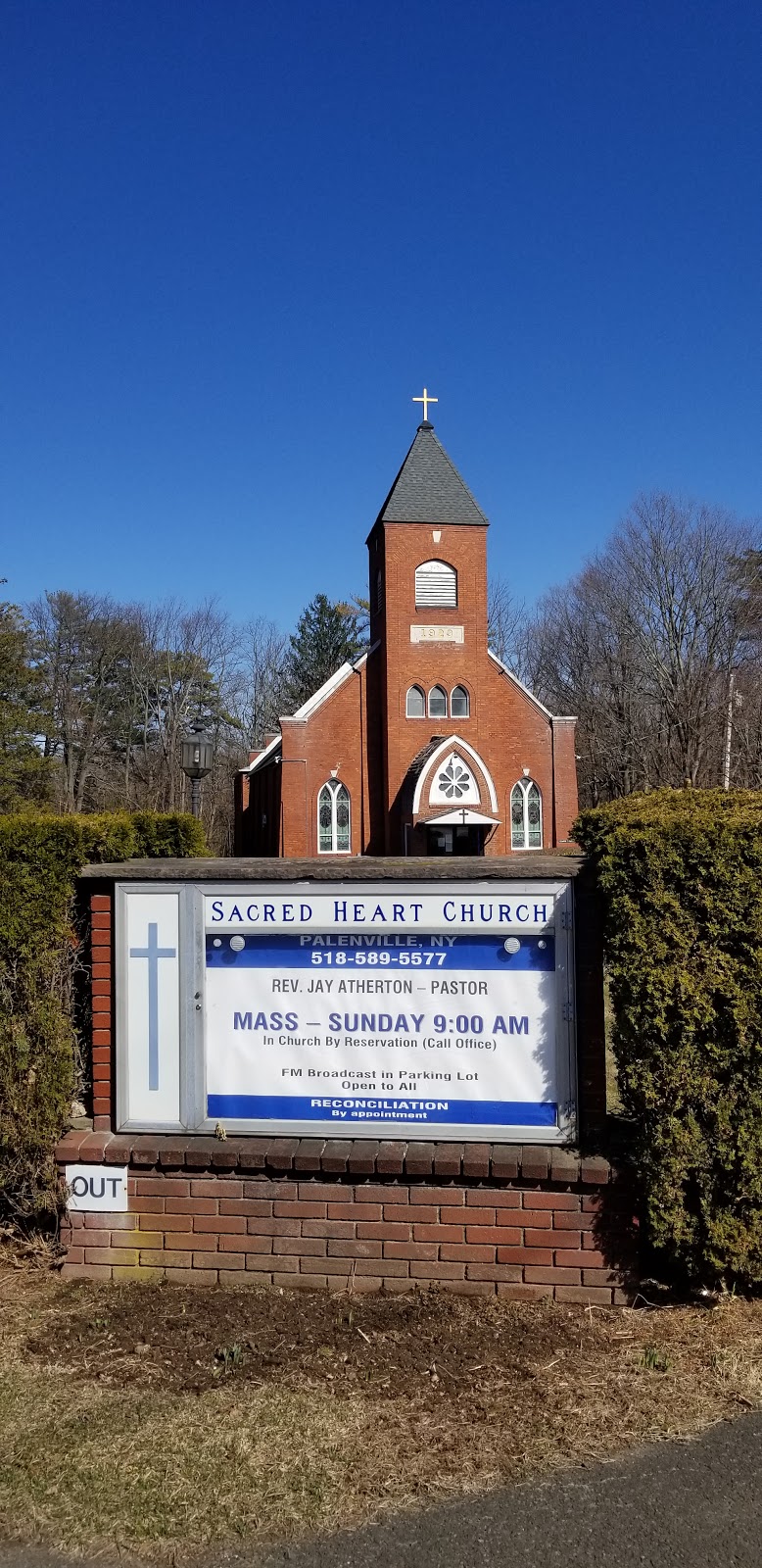 Sacred Heart Church | 710 NY-32A, Palenville, NY 12463 | Phone: (518) 589-5577
