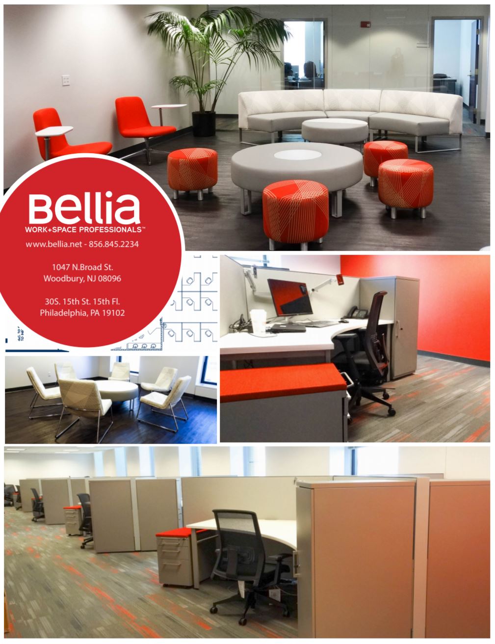 Bellia Office Furniture | 1047 N Broad St STE 2, Woodbury, NJ 08096 | Phone: (856) 845-2234