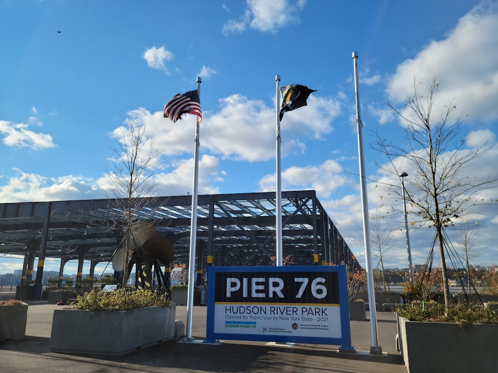 Pier 76 Hudson River Park | 408 12th Ave West, New York, NY 10018 | Phone: (212) 627-2020