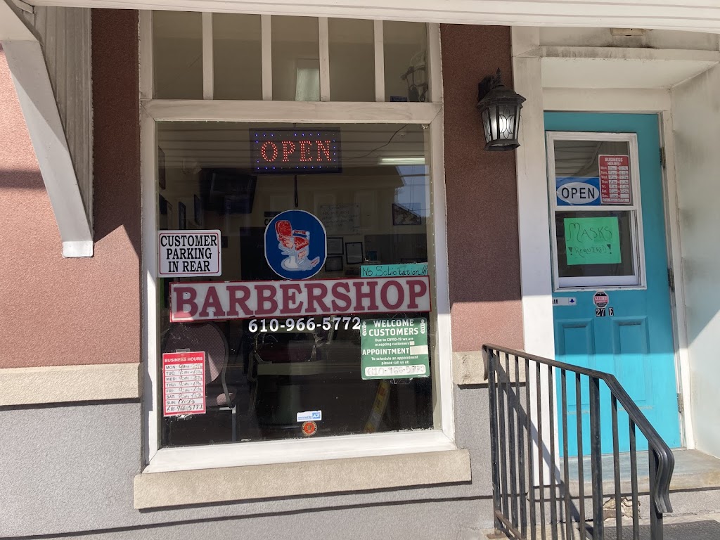 Will’s Barber Shop | 27 E Main St, Macungie, PA 18062 | Phone: (610) 966-5772