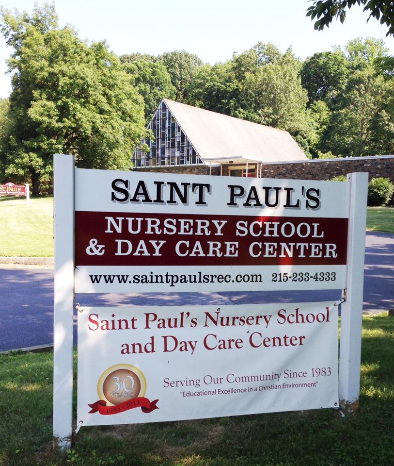 St. Pauls Nursery School and Day Care Center | 800 Church Rd, Oreland, PA 19075 | Phone: (215) 233-4333