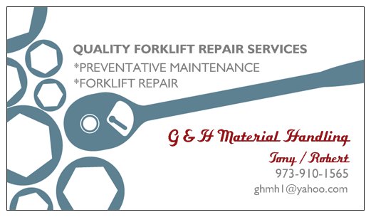 G & H Material Handling LLC | 274 Green Ave, Lyndhurst, NJ 07071 | Phone: (973) 910-1565