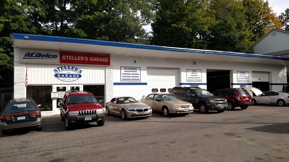 Stellers Garage | 110 Bridgeport Ave, Shelton, CT 06484 | Phone: (203) 924-8277
