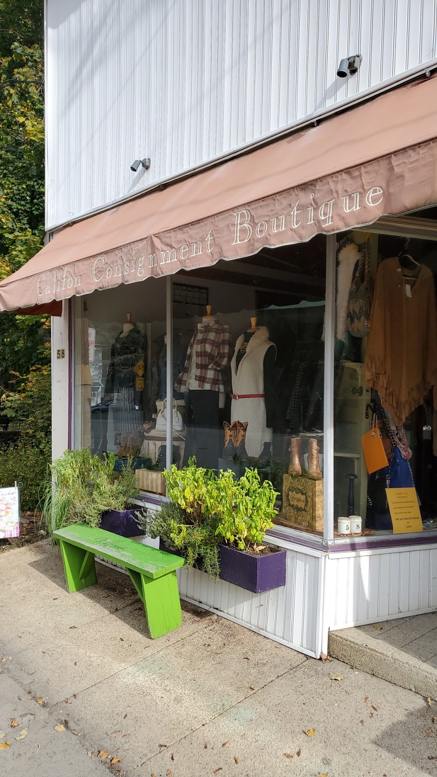 Califon Consignment Boutique | 58 Main St, Califon, NJ 07830 | Phone: (908) 832-9030