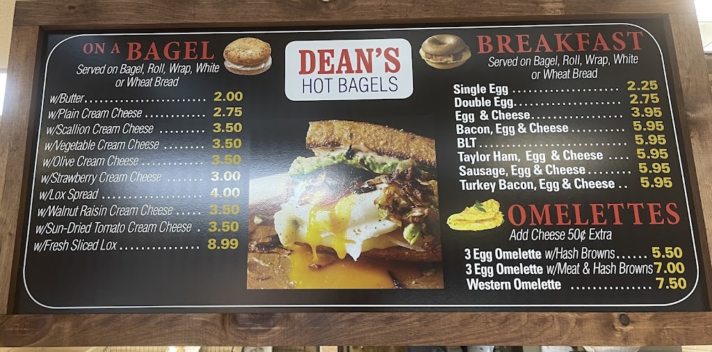 Deans Hot Bagels | 391 Piaget Ave, Clifton, NJ 07011 | Phone: (973) 246-9067