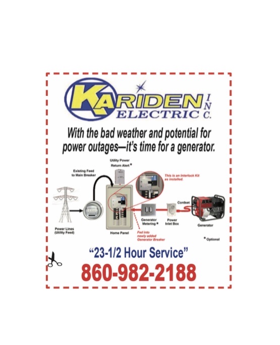 Kariden Electric Inc | 465 Hall Hill Rd, Somers, CT 06071 | Phone: (860) 749-4406