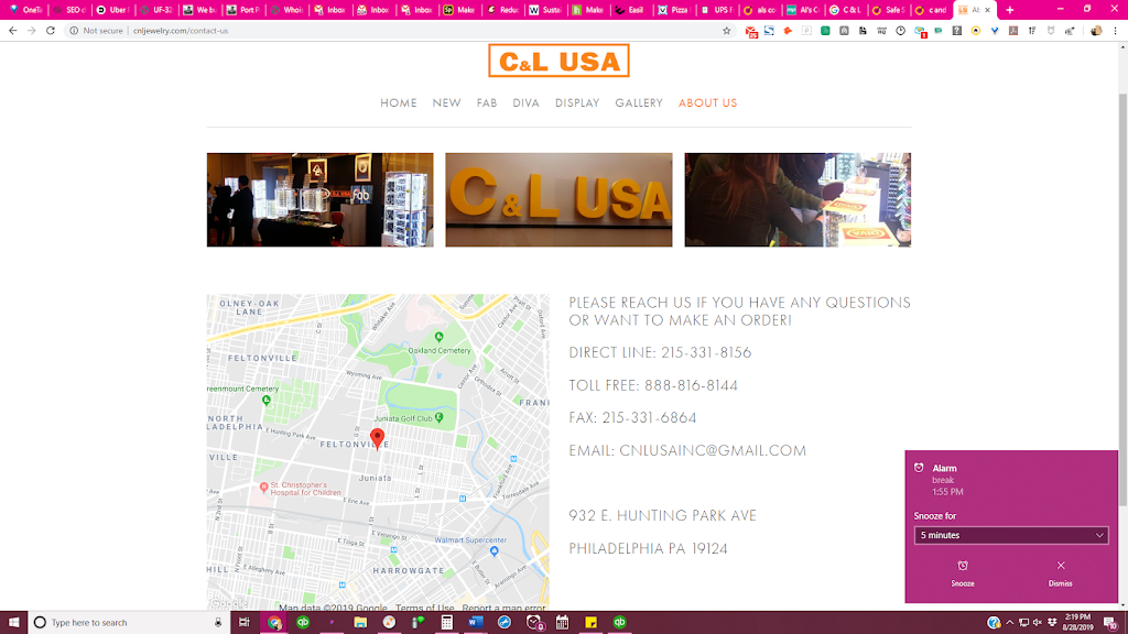 C&L USA | 2701 Commerce Way, Philadelphia, PA 19154 | Phone: (215) 331-7183