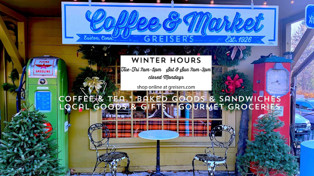 Greiser’s Coffee & Market | 299 Center Rd, Easton, CT 06612 | Phone: (203) 220-9424