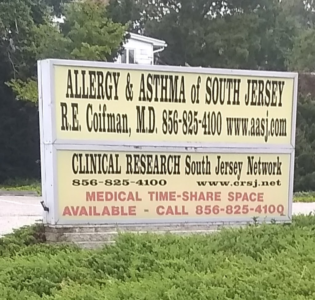 Allergy & Asthma of South Jersey | 1122 N High St, Millville, NJ 08332 | Phone: (856) 825-4100