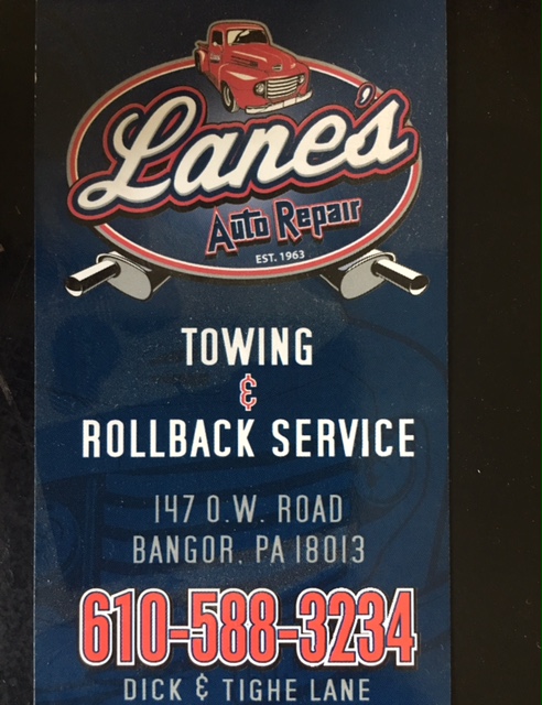 Lanes Auto Repair | 147 O. W Rd, Bangor, PA 18013 | Phone: (610) 588-3234