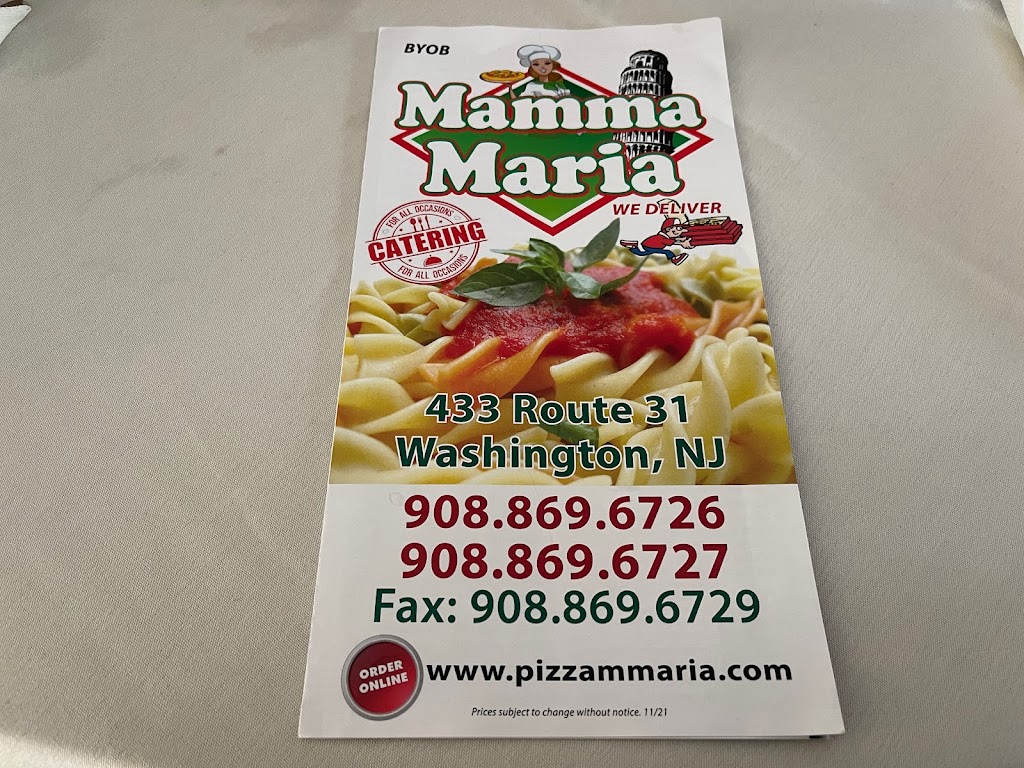 Mamma Maria Pizza | 433 NJ-31, Washington Twp, NJ 07882 | Phone: (908) 869-6726