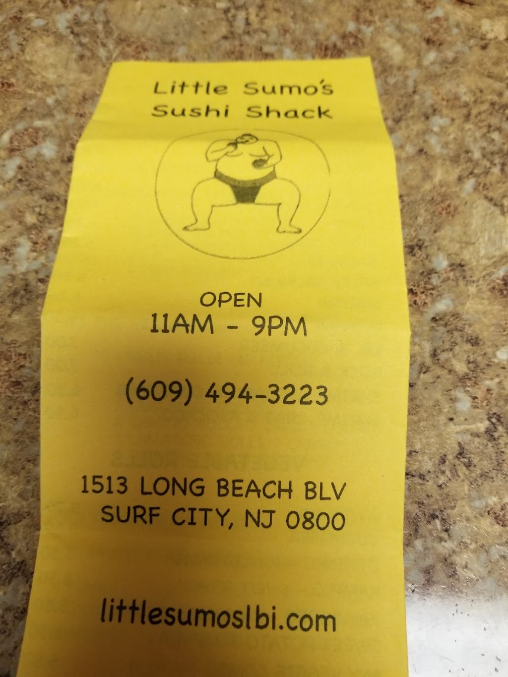 Little Sumos | 1513 Long Beach Blvd, Surf City, NJ 08008 | Phone: (609) 494-3223