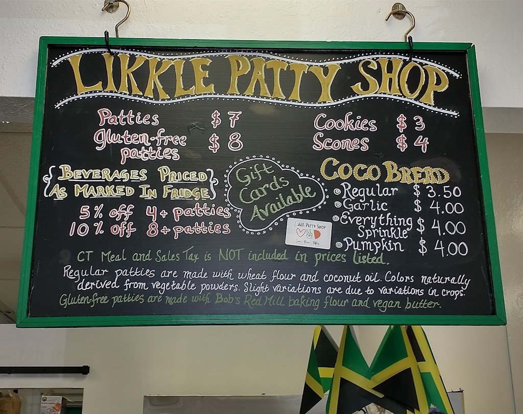 Likkle Patty Shop | 80 Poquonock Ave, Windsor, CT 06095 | Phone: (860) 328-2823