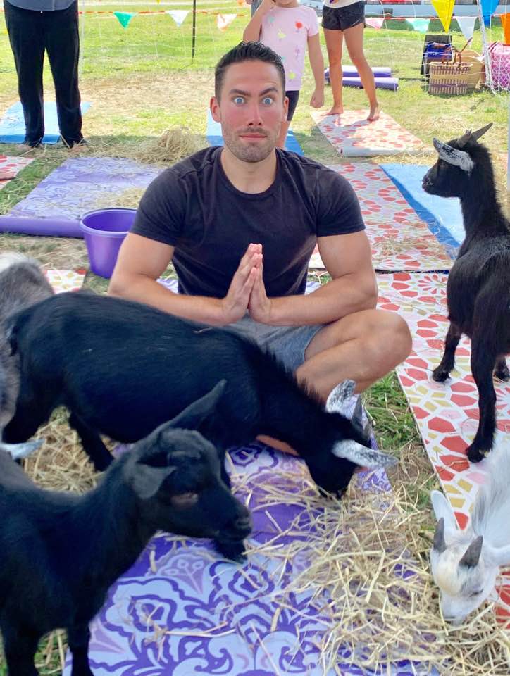 Namaaaste Goat Yoga | 6853 Tohickon Hill Rd, Pipersville, PA 18947 | Phone: (215) 485-8373