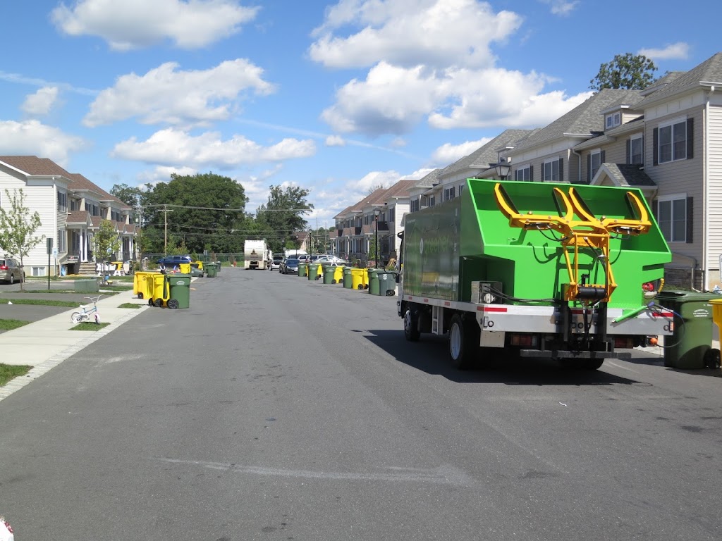 We are greener - Power washing - Garbage cans and sidewalk | 45 Harmony Dr, Lakewood, NJ 08701 | Phone: (732) 994-2999
