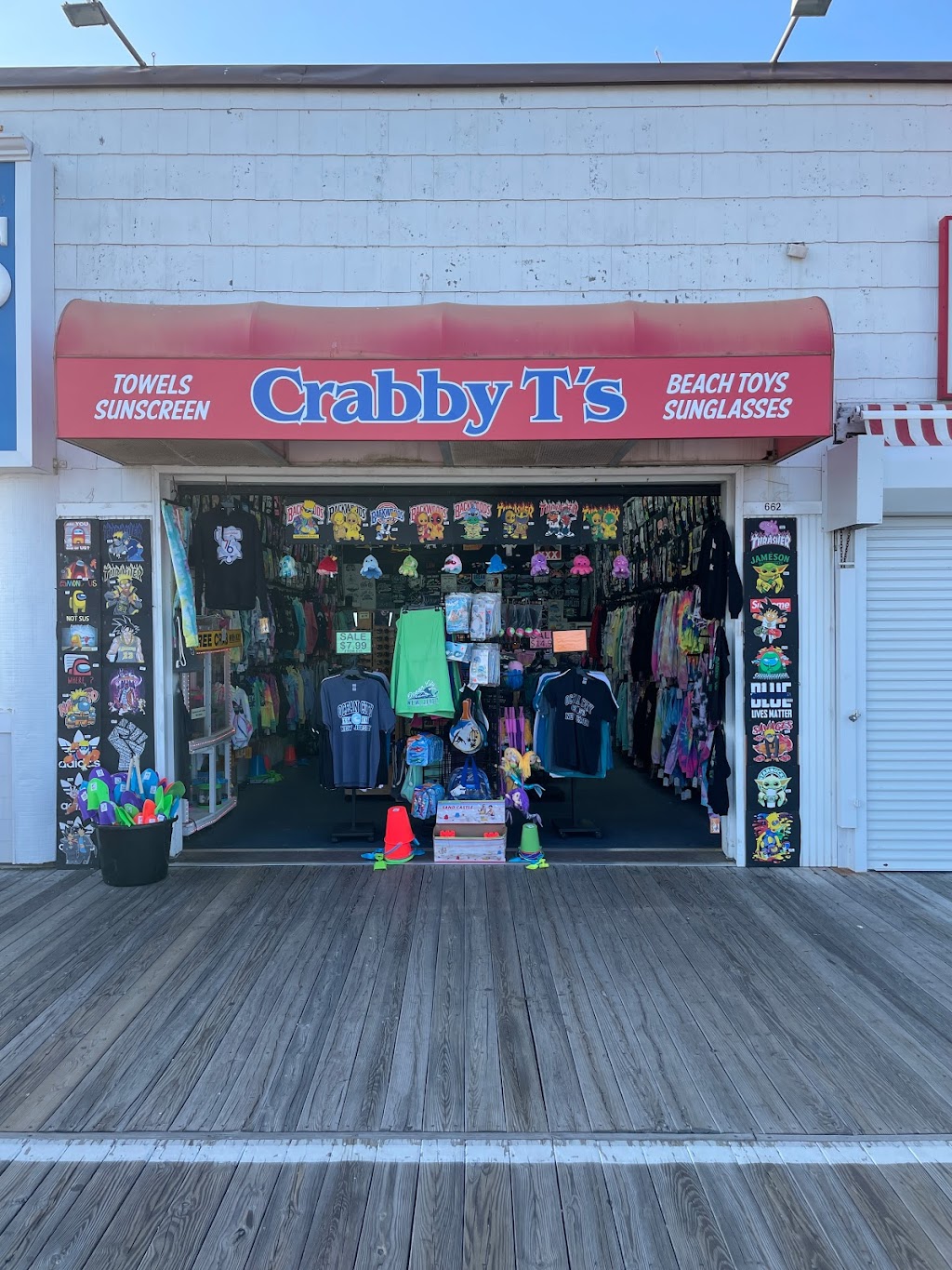 CRABBY TS | 662 Boardwalk, Ocean City, NJ 08226 | Phone: (609) 736-0333
