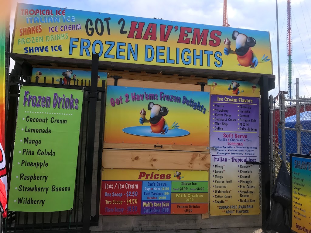 Got2 Hav’ems Frozen Delights | 3029 Polar Bear Club Walk, Brooklyn, NY 11224 | Phone: (347) 386-1545