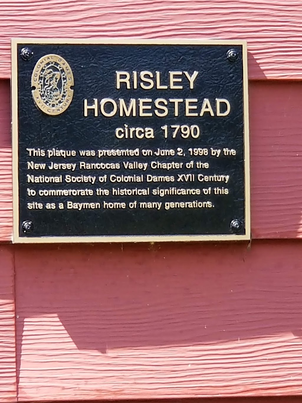 Risley Homestead Museum | 8 Virginia Ave, Northfield, NJ 08225 | Phone: (609) 641-8976