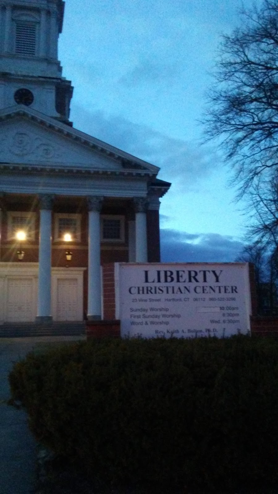 Liberty Christian Center International | 23 Vine St, Hartford, CT 06112 | Phone: (860) 522-3296