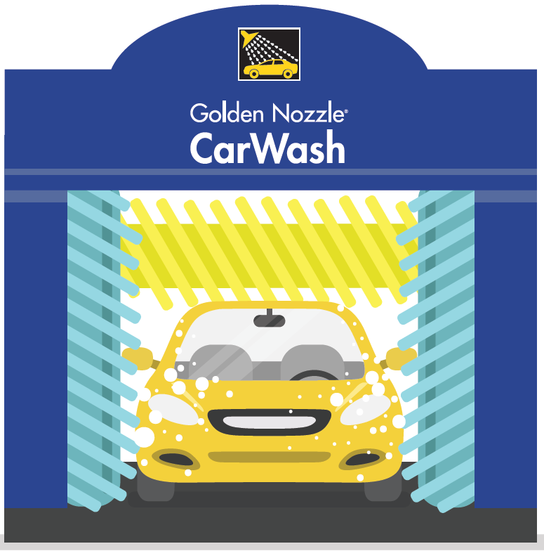 Golden Nozzle Car Wash | 425 Center St, Ludlow, MA 01056 | Phone: (413) 610-1377