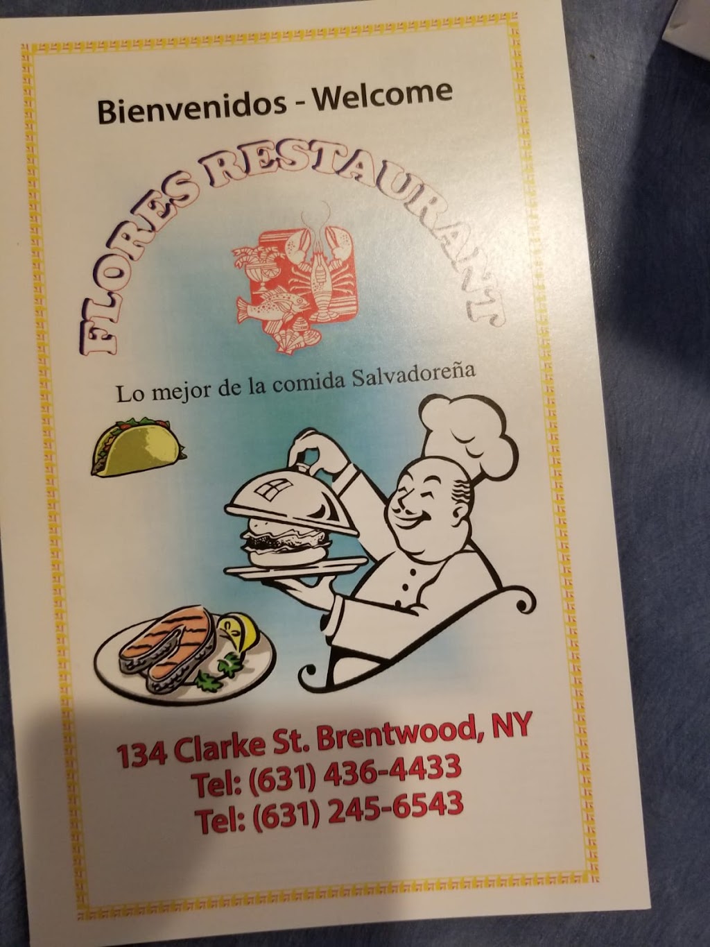 Flores Restaurant | 134 Clarke St, Brentwood, NY 11717 | Phone: (631) 436-4433