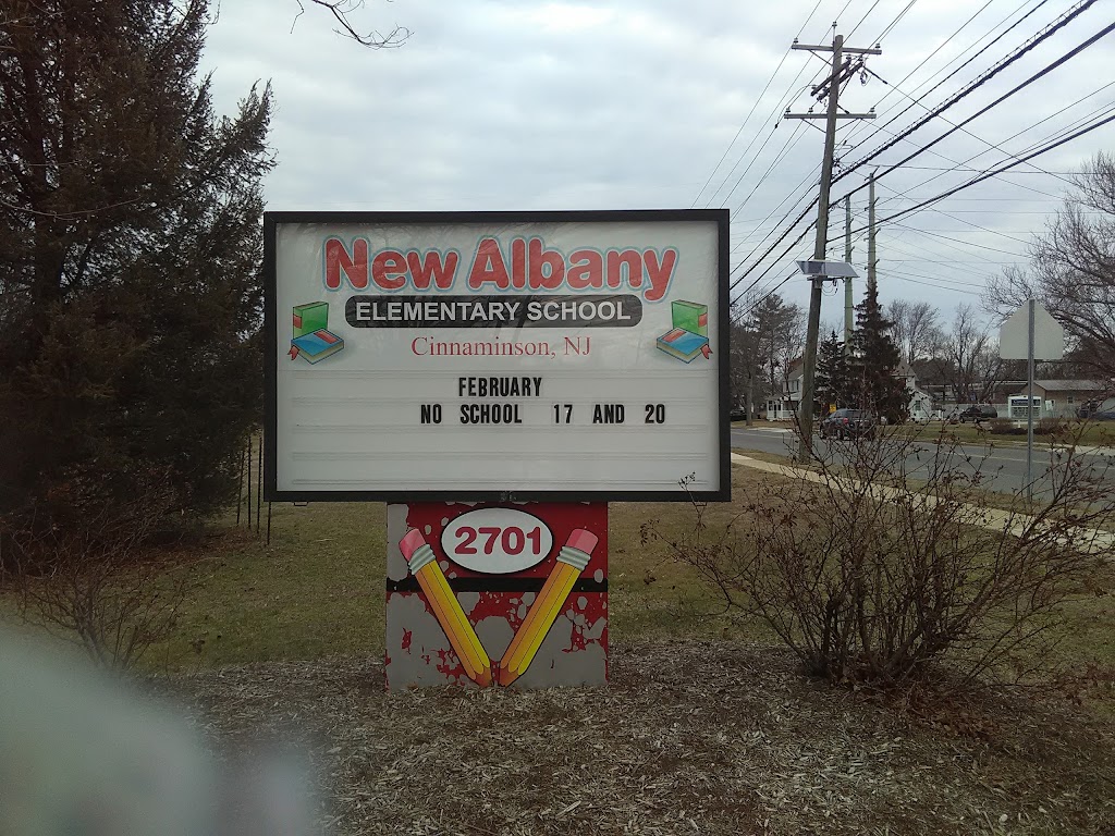 New Albany Elementary School | 2701 New Albany Rd, Cinnaminson, NJ 08077 | Phone: (856) 786-2284
