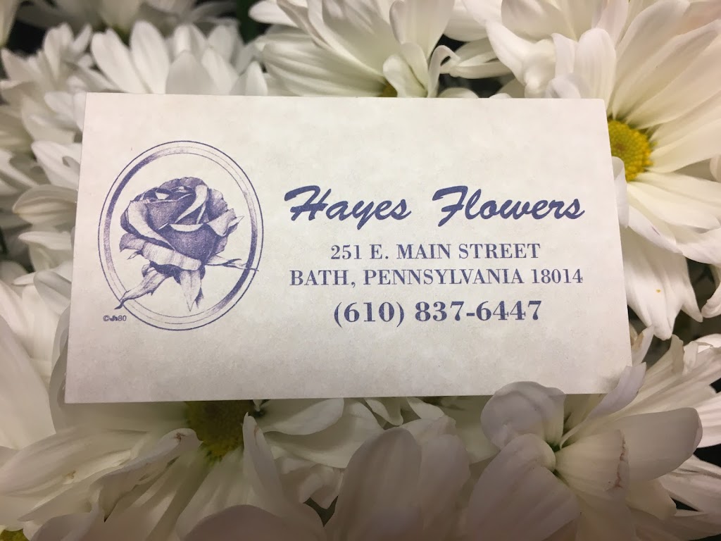 Hayes Flowers | 251 E Main St, Bath, PA 18014 | Phone: (610) 837-6447