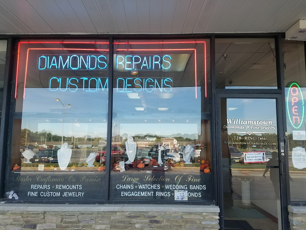 Williamstown Diamonds Jewelry | 1165 S Black Horse Pike, Williamstown, NJ 08094 | Phone: (856) 728-7464