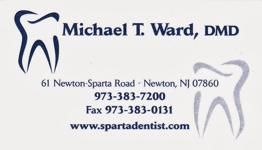 Michael T Ward, DMD | 61 Newton Sparta Rd, Newton, NJ 07860 | Phone: (973) 383-7200