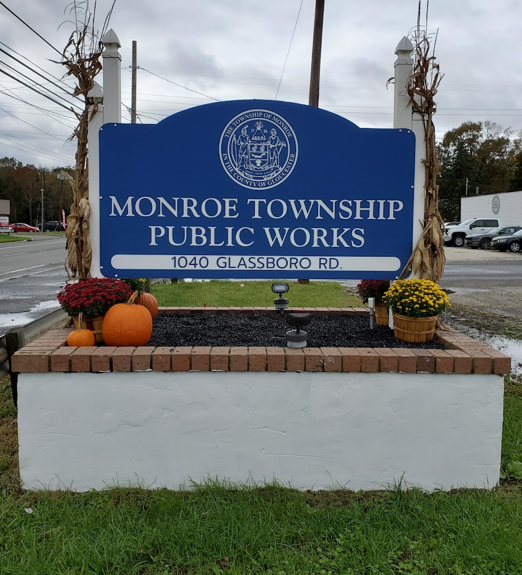 Monroe Township Public Works Department, Gloucester County, NJ | 1040 Glassboro Rd, Williamstown, NJ 08094 | Phone: (856) 629-4444