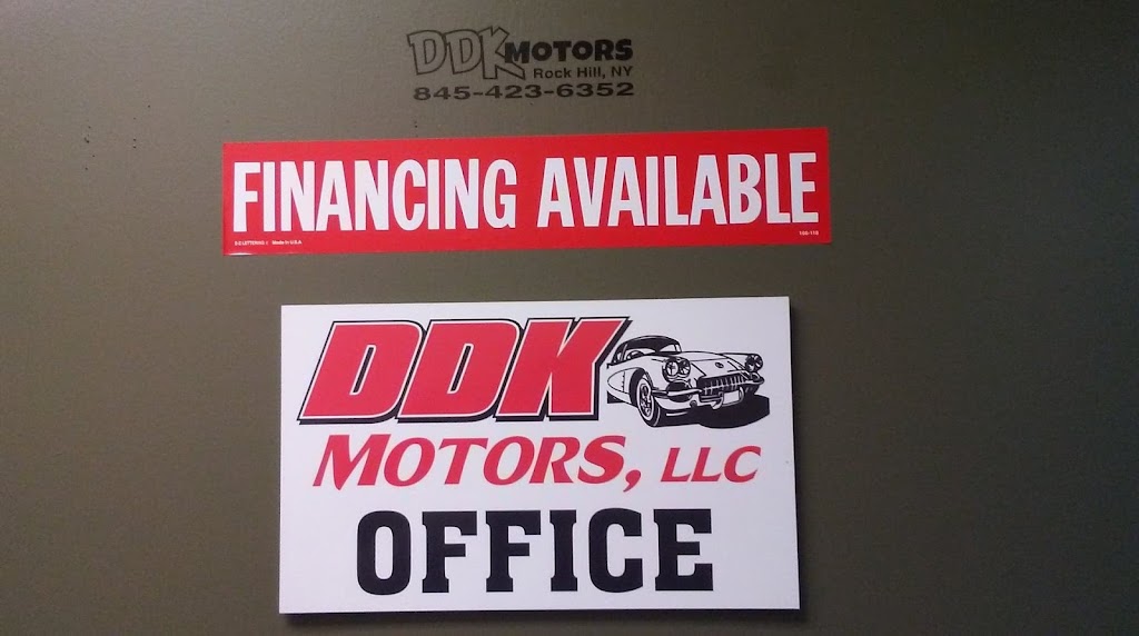 DDK MOTORS LLC | 9 Glen Wild Rd, Rock Hill, NY 12775 | Phone: (845) 299-8978