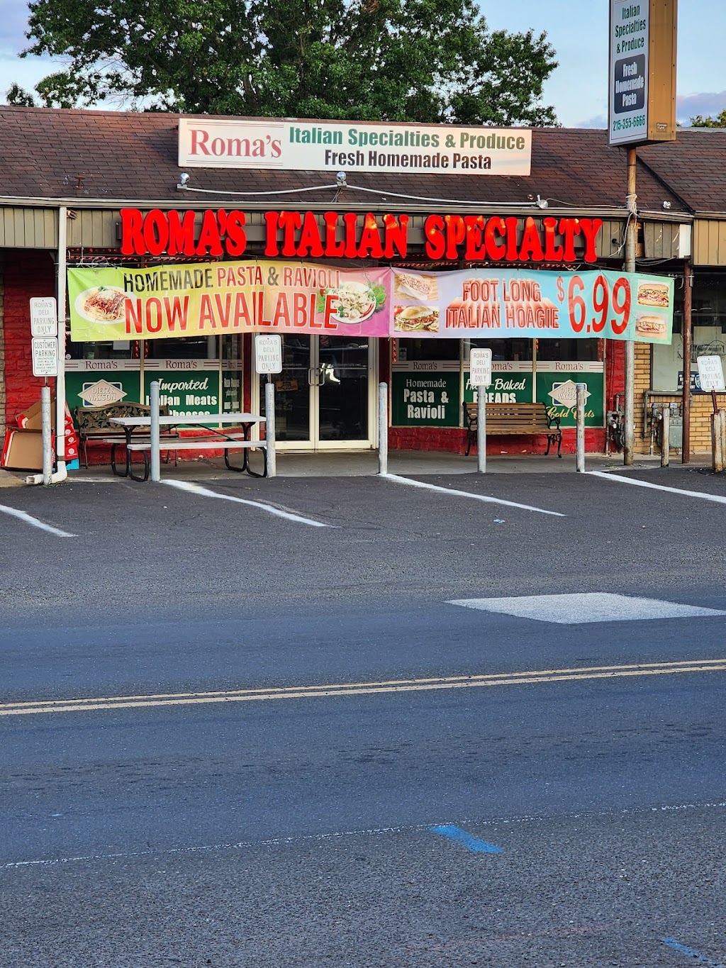 Romas Italian Specialty Market | 4029 Brownsville Rd, Feasterville-Trevose, PA 19053 | Phone: (215) 355-6666