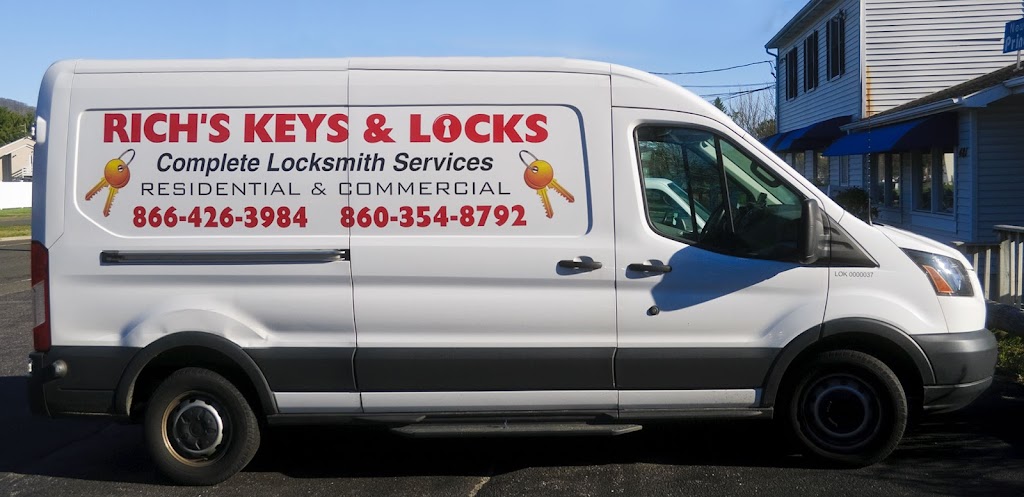 Richs Keys and Locks | 481 Danbury Rd, New Milford, CT 06776 | Phone: (860) 354-8792